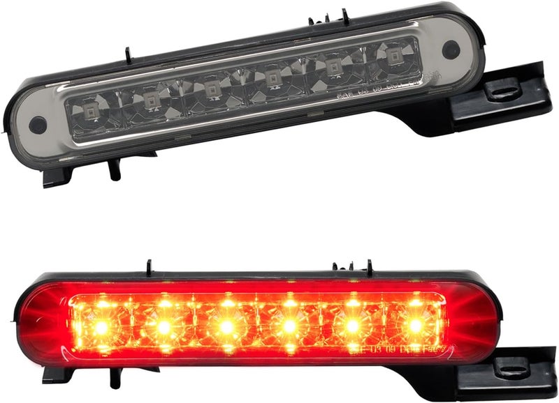 Cxdar Third 3rd Brake Light LED for 2012-2018 Ford Flex, High Mount Rear Brake Lights Assembly for 12-18 Flex, Waterproof Center Cab Lamp Stop Light (Smoked) - Image 1